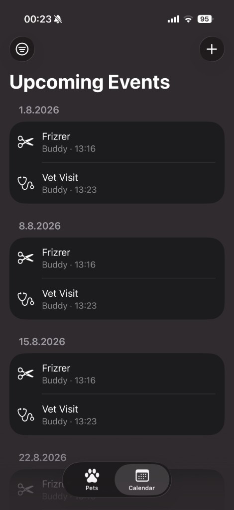 PawGuard Calendar