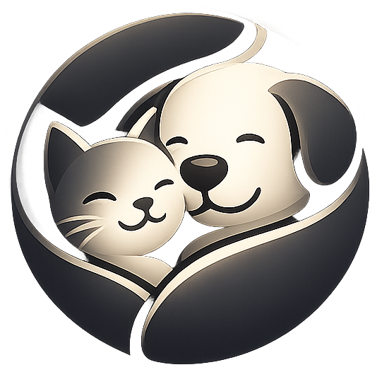 Cat and dog illustration